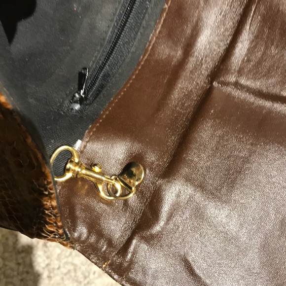 Snake skin clutch - Picture 3 of 4